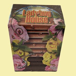 Vintage Ladybug House Control‎ Garden Pests Aphids Whitefly